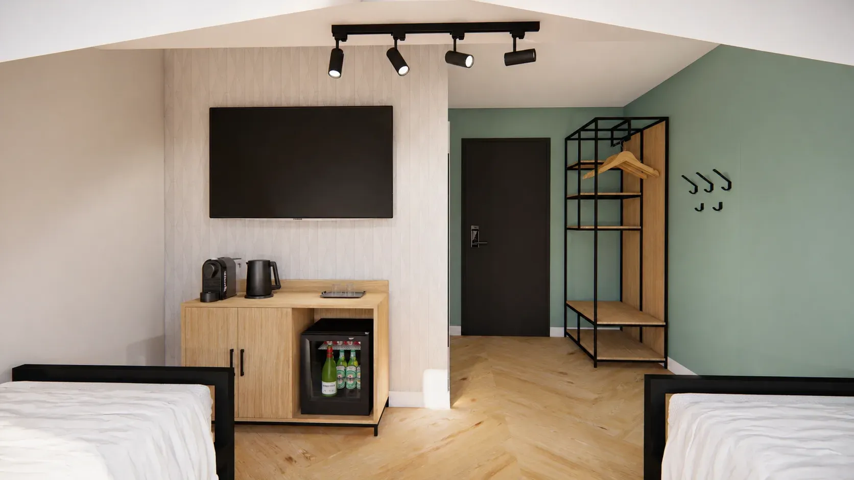 Attic Twin Room — Photo 2